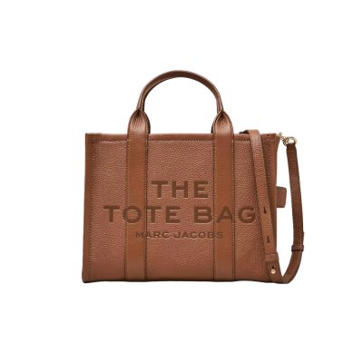 THE LEATHER MEDIUM TOTE BAG